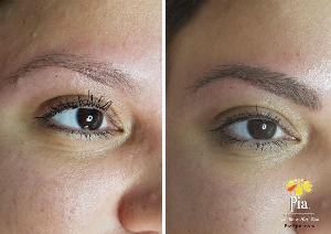 microblading - tattooed eyebrows