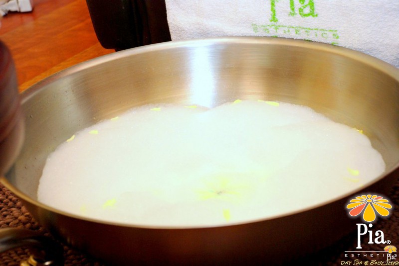 metal bowl for pedicures