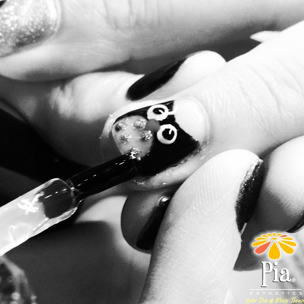 Fall Nail Art at Pia Day Spa