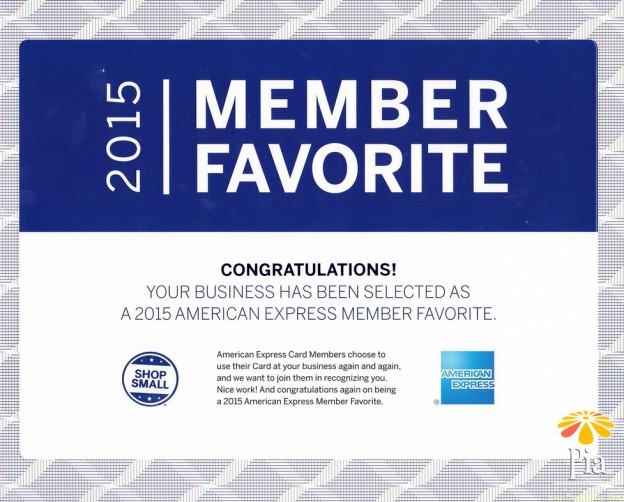 2015 American Express #Memberfave award