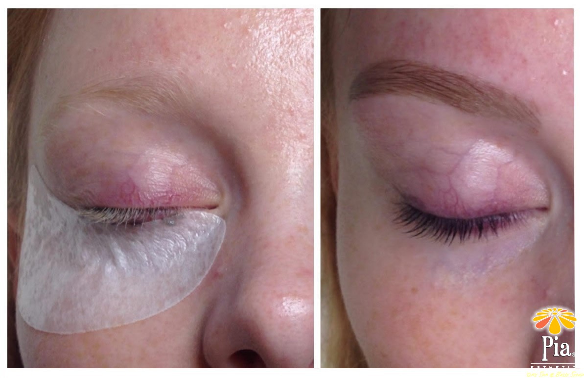 eyebrow tinting