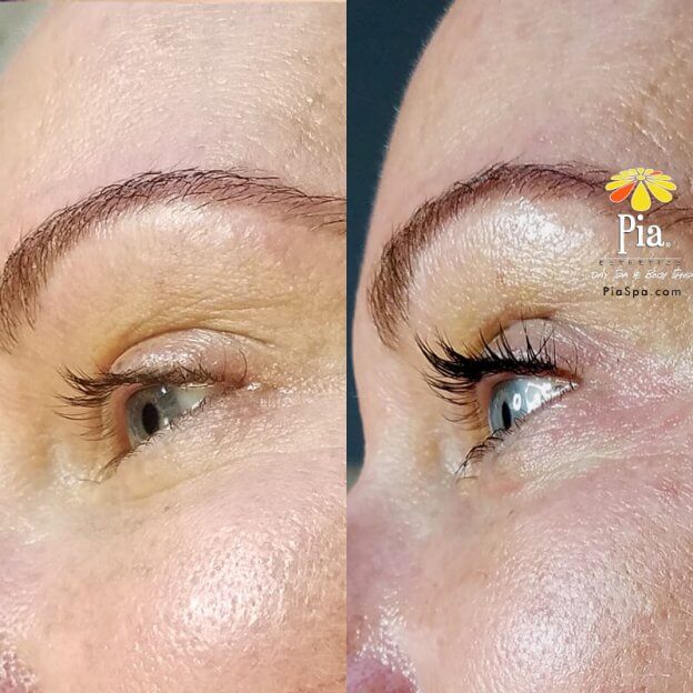 eyelash lift - eyelash perm