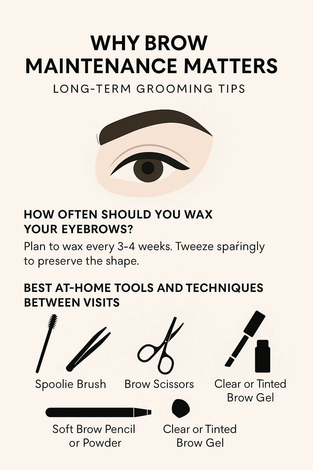 Long-Term Eyebrow Grooming Tips