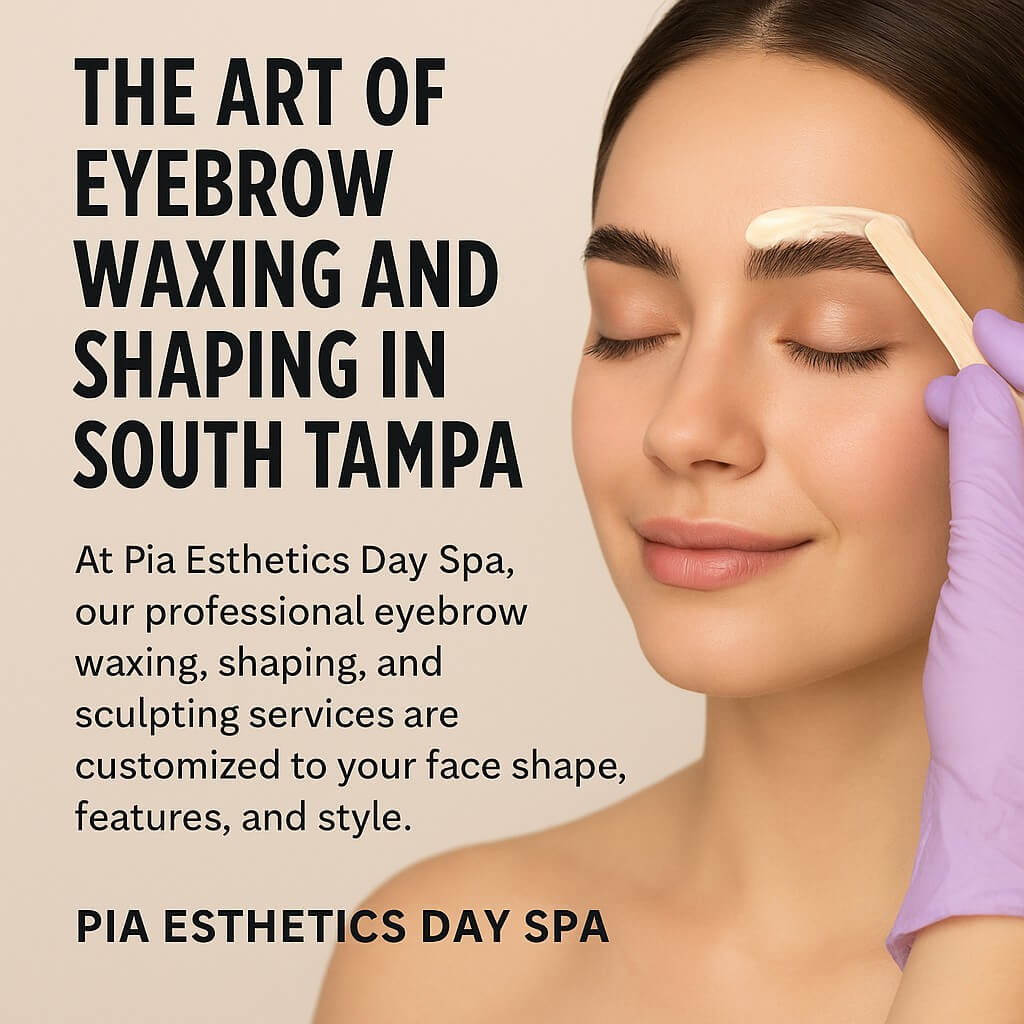The art of eyebrow waxing and shaping in South Tampa
