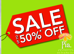 half off on selected services