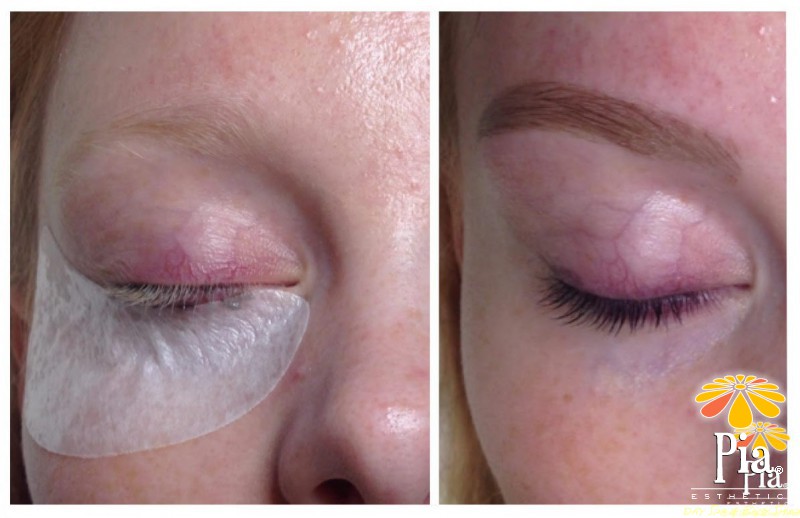 eyebrow tinting