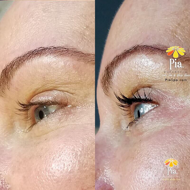 eyelash lift - eyelash perm