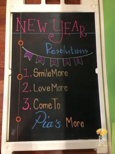 New Year Resolution