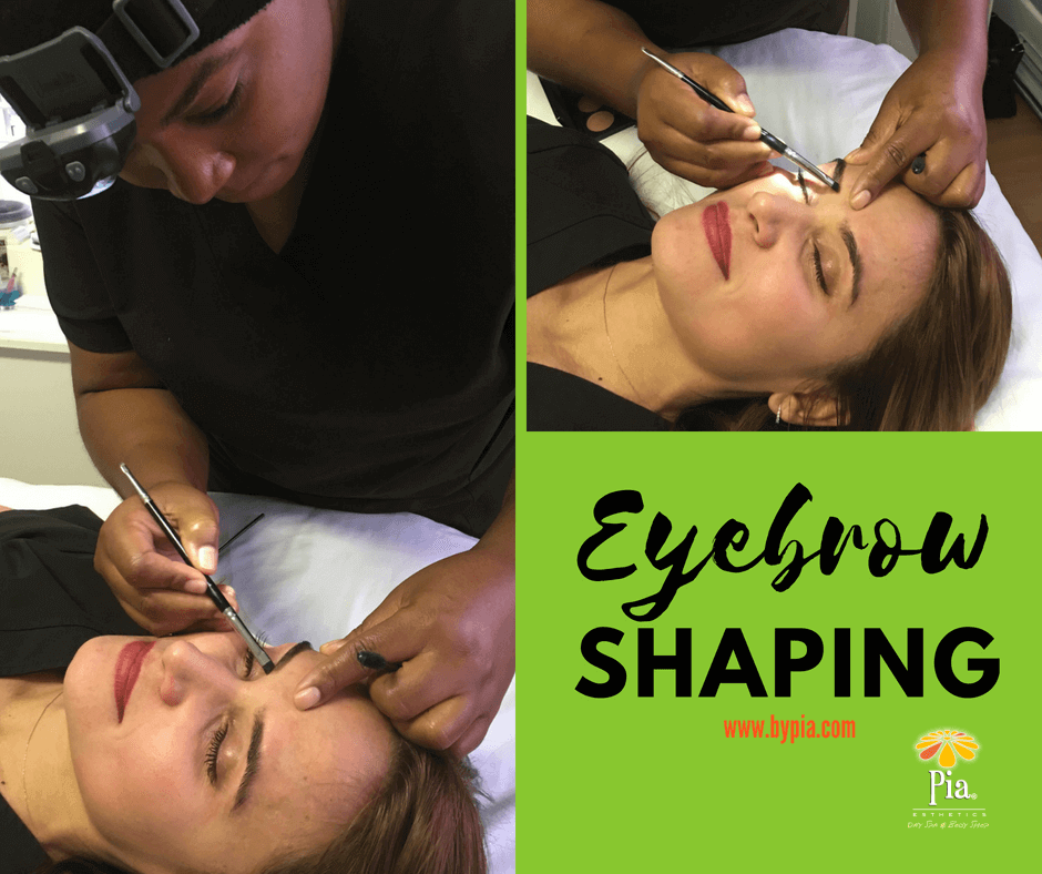 eyebrow shaping Tampa Orlando