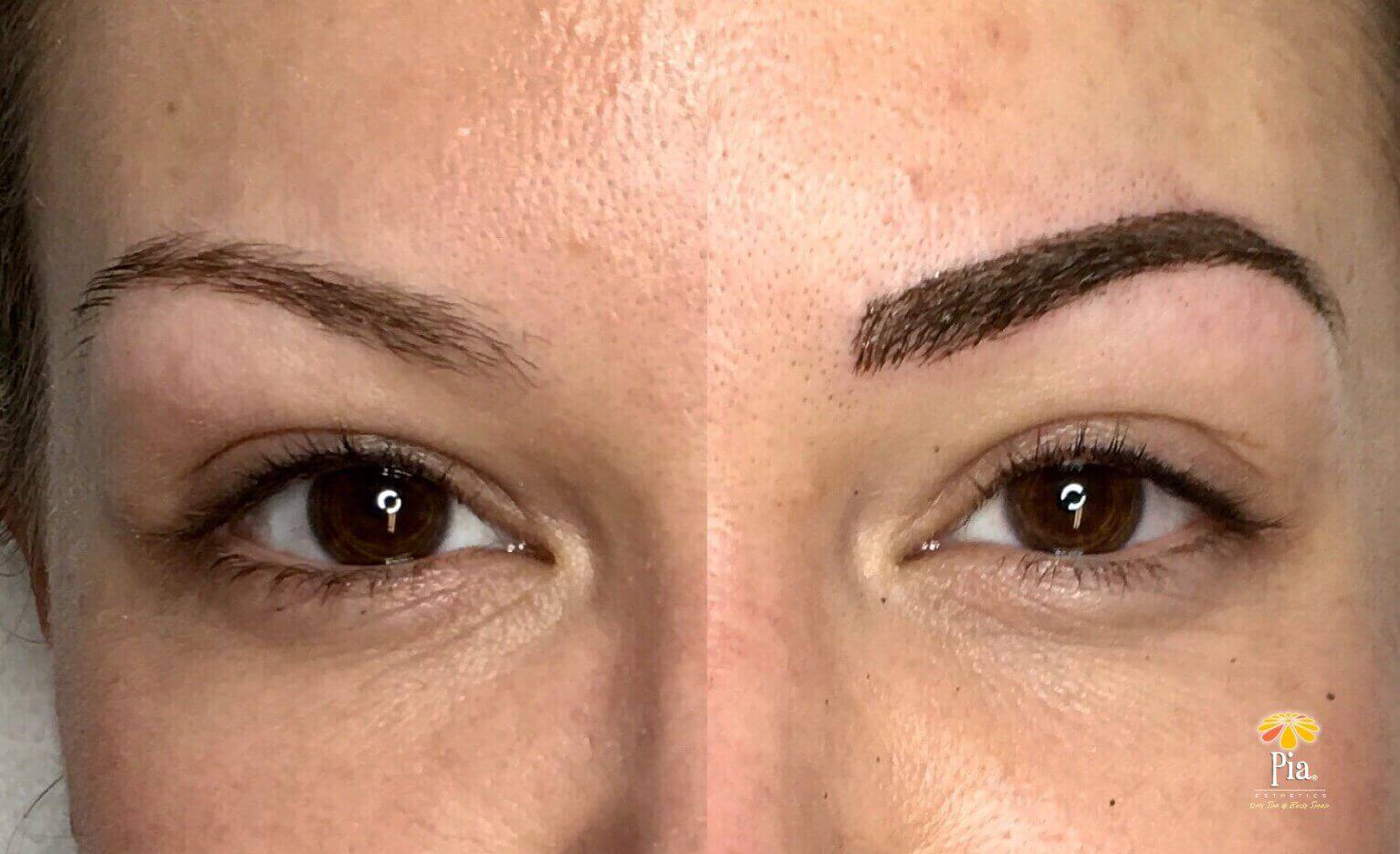 Microblading brows 