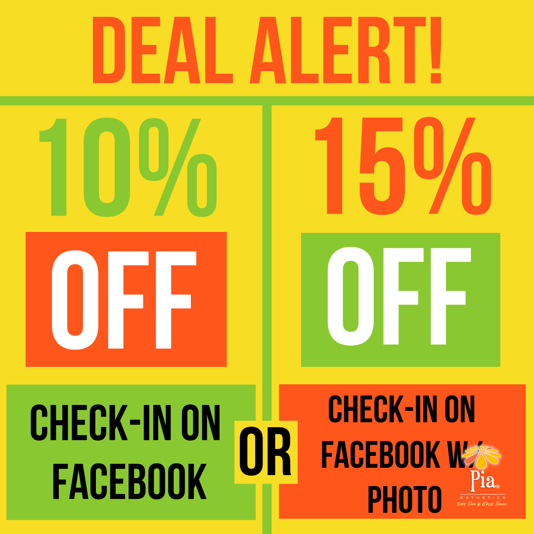 Facebook Check-in Discount