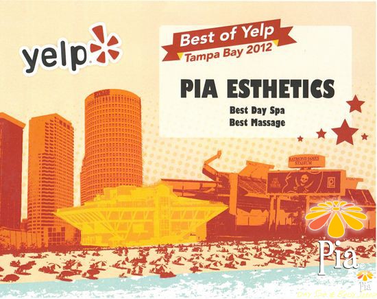 Yelp. Best of Tampa Bay. Best Day Spa - Best Massage