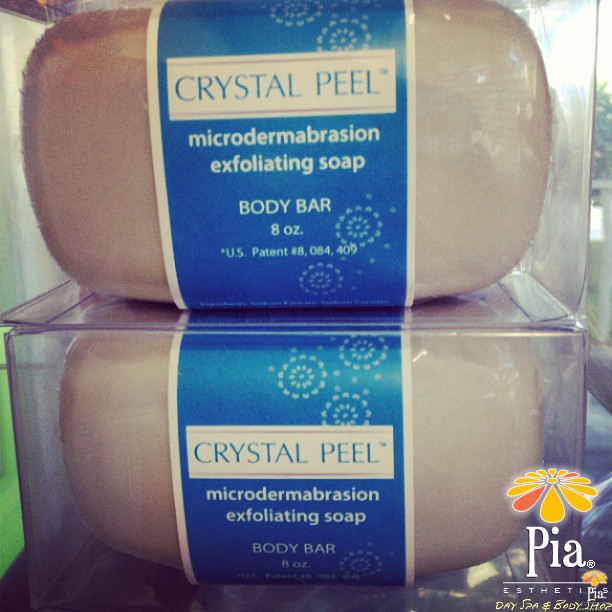 Microdermabrasion bar soap, ideal for keratosis Polaris, folliculitis and eczema